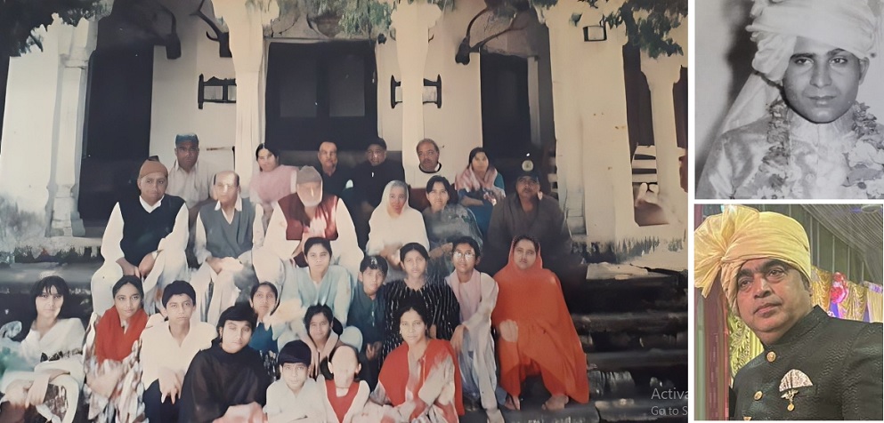 The family of Nawab of Haidergarh Basoda princely state