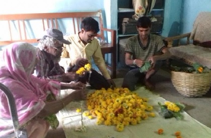 communal  harmony  flowers  temple  Hindu  Muslim  grow  Harda  Madhya Pradesh