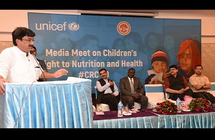 UNICEF  Michael Juma  Bhopal  Health  Nutrition  Malnutrition