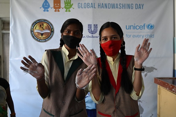 Global Hand Washing Day  GHWD  UNICEF  Vasudha  youth4children  Madhya Pradesh