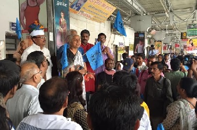 Rally for valley starts, demo against Sardar Sarovar project from July 30