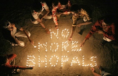 Gas tragedy  Bhopal  Bhopal disaster  Dow  Dow chemicals  1984  Industrial disaster