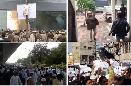 CAB  Citizenship Act  Protests against CAB  Protests against NRC  Jamia Millia Islamia  AMU  Hyderabad  India  Bhopal  Deoband